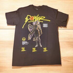 Marvel Storm T-shirt Men's Size Large Black Graphic Print Civil Asset Collab New